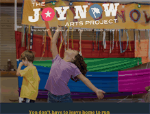 Tablet Screenshot of joynowproject.org